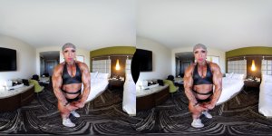 Virginia Sanchez, Virtual Reality Video (8K)  Virtual Reality Photo Set, virtual reality video, female bodybuilder, female muscle, fbb, vr, muscular woman, Vintage Female Muscle, girls with muscle, FTVideo 8k resolution