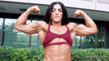 Hunter Henderson, female bodybuilder, female muscle, vr, fbb, virtual reality, girls with muscle, muscular woman, muscular calves, female biceps 