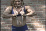 Rose Jennings - Bar Bending and Flexing. (Video Clip 1)