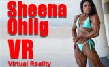 Sheena Ohlig, virtual reality video, female bodybuilder, female muscle, fbb, vr, muscular woman, Vintage Female Muscle, girls with muscle