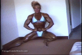 Tommie Moreau, virtual reality video, female bodybuilder, female muscle, fbb, vr, muscular woman, Vintage Female Muscle, girls with muscle