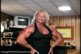 Trudy Ireland, virtual reality video, female bodybuilder, female muscle, fbb, vr, muscular woman, Vintage Female Muscle, girls with muscle