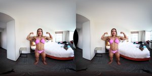 Adela Ondrejovicova Virtual Reality Video (8K)  Virtual Reality Photo Set, virtual reality video, female bodybuilder, female muscle, fbb, vr, muscular woman, Vintage Female Muscle, girls with muscle, FTVideo 8k resolution