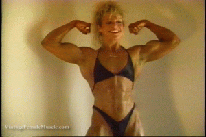 Betsy Hoffman 1989 female bodybuilder