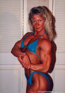 Cheryl Rath Rivers, Virtual Reality Video (8K)  Virtual Reality Photo Set, virtual reality video, female bodybuilder, female muscle, fbb, vr, muscular woman, Vintage Female Muscle, girls with muscle, FTVideo 8k resolution