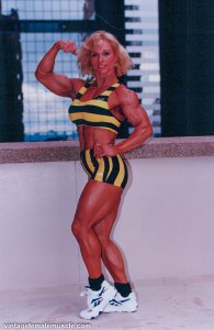 Judy Miller, Virtual Reality Video (8K)  Virtual Reality Photo Set, virtual reality video, female bodybuilder, female muscle, fbb, vr, muscular woman, Vintage Female Muscle, girls with muscle, FTVideo 8k resolution