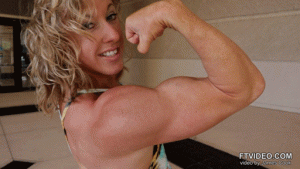 Katie Marie Smith 2021, virtual reality video, female bodybuilder, female muscle, fbb, vr, muscular woman,
