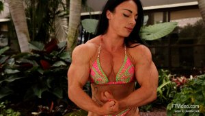 Martina Lopez, Virtual Reality Video (8K)  Virtual Reality Photo Set, virtual reality video, female bodybuilder, female muscle, fbb, vr, muscular woman, Vintage Female Muscle, FTVideo 8k resolution, old school female bodybuilders