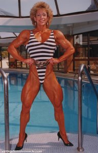 Rozann Keyser, Rosanne Keyser Virtual Reality Video (8K)  Virtual Reality Photo Set, virtual reality video, female bodybuilder, female muscle, fbb, vr, muscular woman, Vintage Female Muscle, girls with muscle, FTVideo 8k resolution