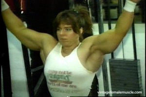 Christina Dutkowski, Virtual Reality Video (8K)  Virtual Reality Photo Set, virtual reality video, female bodybuilder, female muscle, fbb, vr, muscular woman, Vintage Female Muscle, girls with muscle, FTVideo 8k resolution