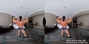 Virginia Sanchez 2022: Virtual Reality Video (8K)  Virtual Reality Photo Set, virtual reality video, female bodybuilder, female muscle, fbb, vr, muscular woman, Vintage Female Muscle, girls with muscle, FTVideo 8k resolution