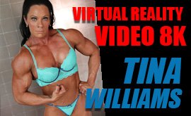  tina williams, female bodybuilder, female muscle, vr, fbb, virtual reality, girls with muscle, muscular woman, muscular calves, female biceps, 8K